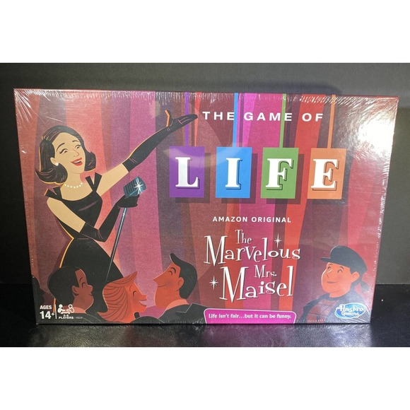 Hasbro The Game of Life Original The Marvelous Mrs. Maisel Board Game Midge - Picture 1 of 5